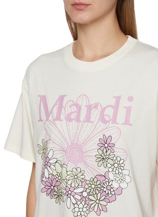  - MARDI MERCREDI - Floral Blossom Cotton Jersey T-Shirt