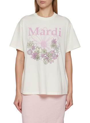 Main View - Click To Enlarge - MARDI MERCREDI - Floral Blossom Cotton Jersey T-Shirt