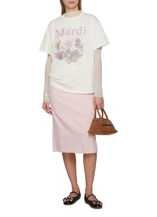 Figure View - Click To Enlarge - MARDI MERCREDI - Floral Blossom Cotton Jersey T-Shirt