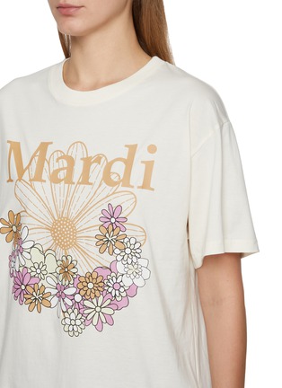  - MARDI MERCREDI - Floral Blossom Cotton Jersey T-Shirt