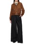 Figure View - Click To Enlarge - VALSTAR - Valstarino Cropped Suede Jacket
