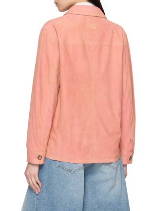 Back View - Click To Enlarge - VALSTAR - Boxy Suede Work Jacket