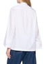 Back View - Click To Enlarge - BOURRIENNE - Poétique Embroidered V-Neck Cotton Shirt