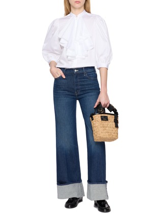 Figure View - Click To Enlarge - BOURRIENNE PARIS X - Rêverie Puff Sleeve Cotton Shirt