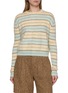 GUEST IN RESIDENCE Grizzly Striped Cashmere Knit Sweater
