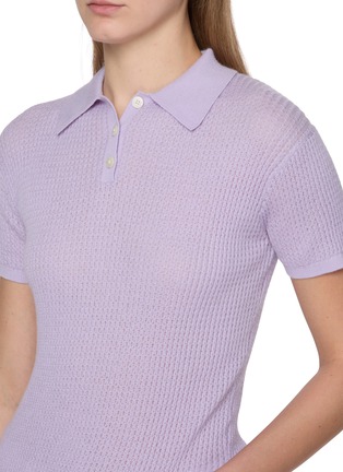  - GUEST IN RESIDENCE - Shrunken Cashmere Polo Shirt