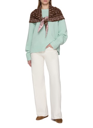 Figure View - Click To Enlarge - GUEST IN RESIDENCE - Cozy Crewneck Cashmere Knit Sweater