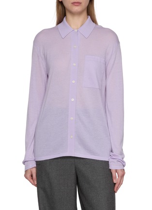 Main View - Click To Enlarge - GUEST IN RESIDENCE - Showtime Cashmere Shirt
