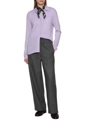 Figure View - Click To Enlarge - GUEST IN RESIDENCE - Showtime Cashmere Shirt