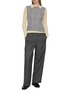 Figure View - Click To Enlarge - GUEST IN RESIDENCE - Long Sleeve Shrunken Cashmere Polo Top