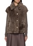 Main View - Click To Enlarge - JOSEPH - Molin Reversible Shearling Leather Gilet