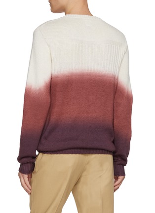 Back View - Click To Enlarge - J∞QUALITY - Crewneck Cotton Knit Sweater
