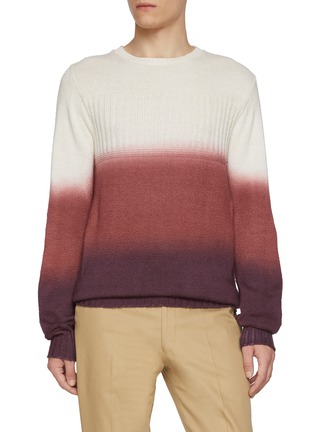 Main View - Click To Enlarge - J∞QUALITY - Crewneck Cotton Knit Sweater