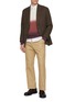 Figure View - Click To Enlarge - J∞QUALITY - Crewneck Cotton Knit Sweater