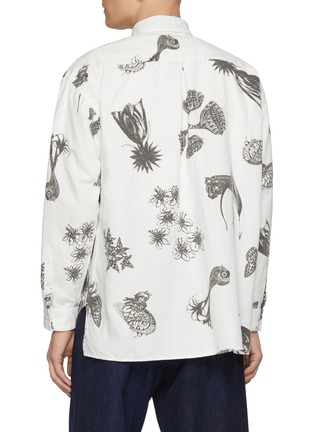 Back View - Click To Enlarge - J∞QUALITY - Long Sleeve Sumi Print Shirt