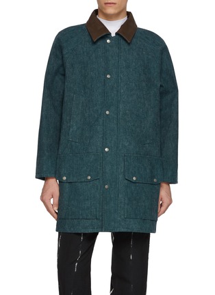 Main View - Click To Enlarge - J∞QUALITY - Button Up Cotton Hunting Jacket