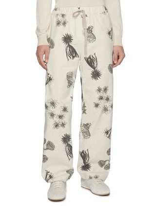 Main View - Click To Enlarge - J∞QUALITY - Sumi Print Drawstring Waist Pants