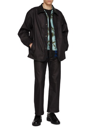 Figure View - Click To Enlarge - J∞QUALITY - Straight Leg Denim Pants