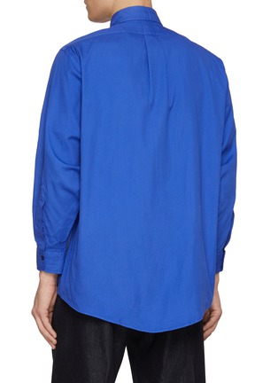 Back View - Click To Enlarge - J∞QUALITY - Long Sleeve Button Down Cotton Shirt