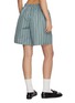 Back View - Click To Enlarge - HOMMEGIRLS - Striped Elasticated Waist Cotton Boxer Shorts