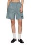 HOMMEGIRLS Striped Elasticated Waist Cotton Boxer Shorts