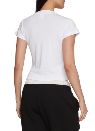 Front View - Click To Enlarge - HOMMEGIRLS - X Fruit Of The Loom Classic Logo Patch Cotton T-Shirt — Set Of 2