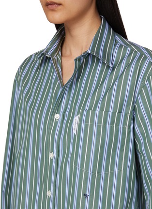  - HOMMEGIRLS - Striped Cotton Shirt