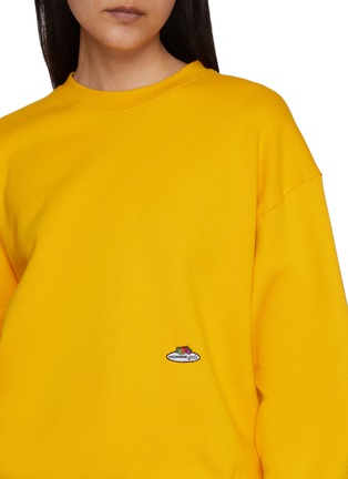  - HOMMEGIRLS - X Fruit Of The Loom Embroidered Logo Cotton Crewneck Sweatshirt