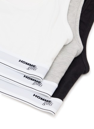  - HOMMEGIRLS - X Fruit Of The Loom Classic Sports Bra — Set Of 3