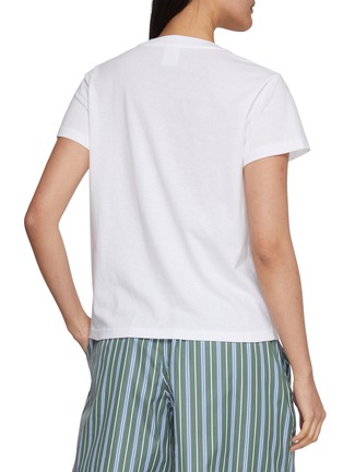 Back View - Click To Enlarge - HOMMEGIRLS - X Fruit Of The Loom Classic Logo Patch Cotton Baby T-Shirt — Set Of 2