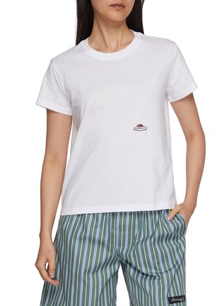 Figure View - Click To Enlarge - HOMMEGIRLS - X Fruit Of The Loom Classic Logo Patch Cotton Baby T-Shirt — Set Of 2