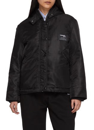 Main View - Click To Enlarge - HOMMEGIRLS - Hooded Bomber Jacket