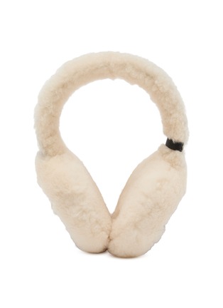 Main View - Click To Enlarge - YVES SALOMON - Cache Oreilles Shearling Earmuffs