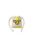WARMGREY TAIL Bunny Bunny Terry Pouch — Yellow Stripe