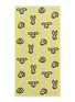 WARMGREY TAIL X Songwol Towel Bunny Bunny Face Towel — Yellow Stripe