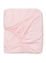 WARMGREY TAIL Twin Size Fitted Sheet — Pink