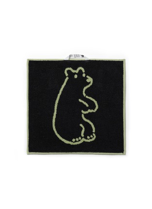Detail View - Click To Enlarge - WARMGREY TAIL - X Songwol Towel Huggy Bear Hand Towel — Olive