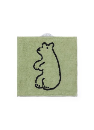 Main View - Click To Enlarge - WARMGREY TAIL - X Songwol Towel Huggy Bear Hand Towel — Olive