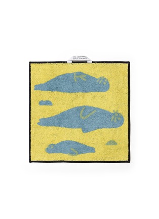 Detail View - Click To Enlarge - WARMGREY TAIL - X Songwol Towel Seal Friends Hand Towel — Blue