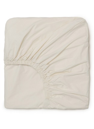 Main View - Click To Enlarge Main View - Click To Enlarge - WARMGREY TAIL - Queen Size Fitted Sheet — Mist Beige