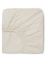WARMGREY TAIL Queen Size Fitted Sheet — Mist Beige