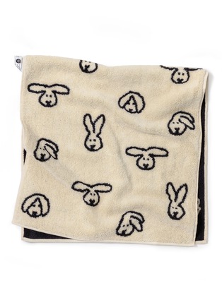 Detail View - Click To Enlarge - WARMGREY TAIL - X Songwol Towel Bunny Bunny Face Towel — Cream