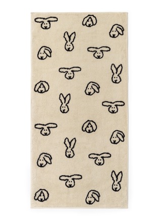 Main View - Click To Enlarge - WARMGREY TAIL - X Songwol Towel Bunny Bunny Face Towel — Cream