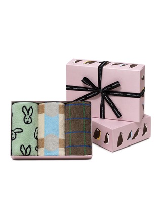 Main View - Click To Enlarge Main View - Click To Enlarge - WARMGREY TAIL - X Songwol Penguins Gift Box For Face Towel