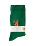 WARMGREY TAIL Meet Tiger Socks — Green WARMGREY TAIL Meet Tiger Socks — Green
