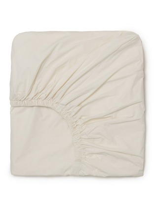 Main View - Click To Enlarge Main View - Click To Enlarge - WARMGREY TAIL - Twin Size Fitted Sheet — Mist Beige