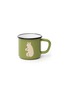 WARMGREY TAIL Huggy Bear Enamel Mug — Olive