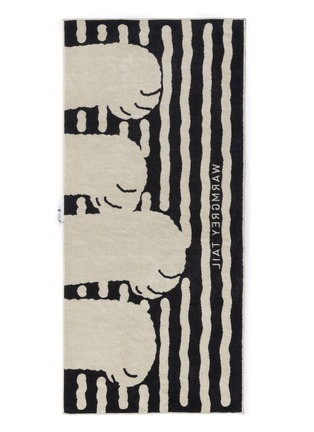 Main View - Click To Enlarge - WARMGREY TAIL - X Songwol Towel Big Paw Bath Towel