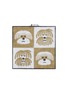 WARMGREY TAIL X Songwol Towel Fluffy Dog Hand Towel — Beige