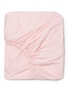 WARMGREY TAIL Queen Size Fitted Sheet — Pink